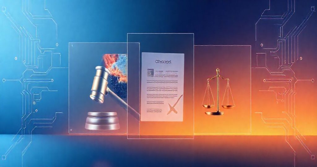 AI-generated artwork example with legal copyright guide for AI-generated artwork