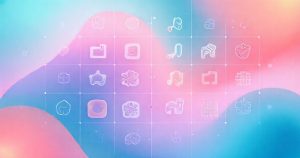 AI-generated icon for a tech company with AI image generators for icons